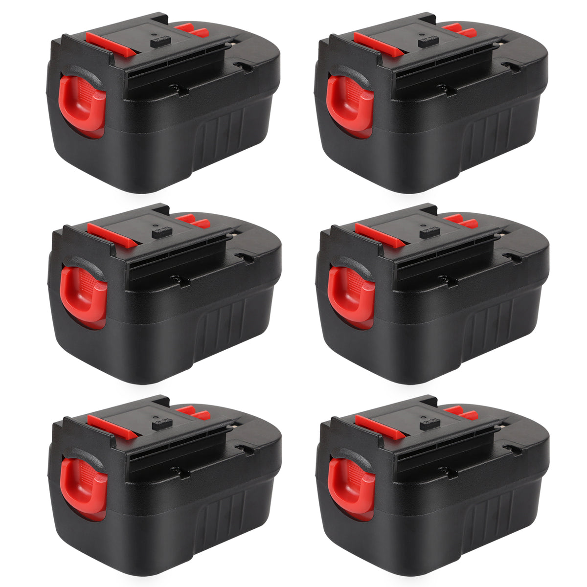 14.4V 3.0Ah NiMH HPB14 Replacement Battery For Black & Decker - 10packs